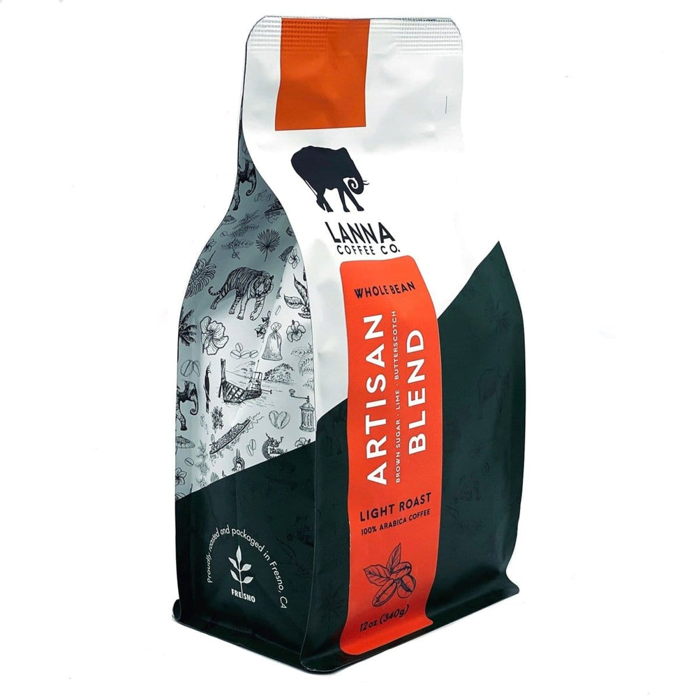 
                  
                    Artisan Blend - 12 oz - Whole Bean - Lanna Coffee Co.
                  
                