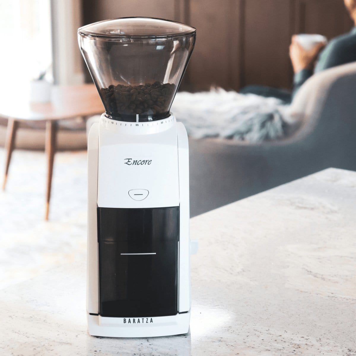 
                  
                    Baratza Encore Grinder - White - Lanna Coffee Co.
                  
                