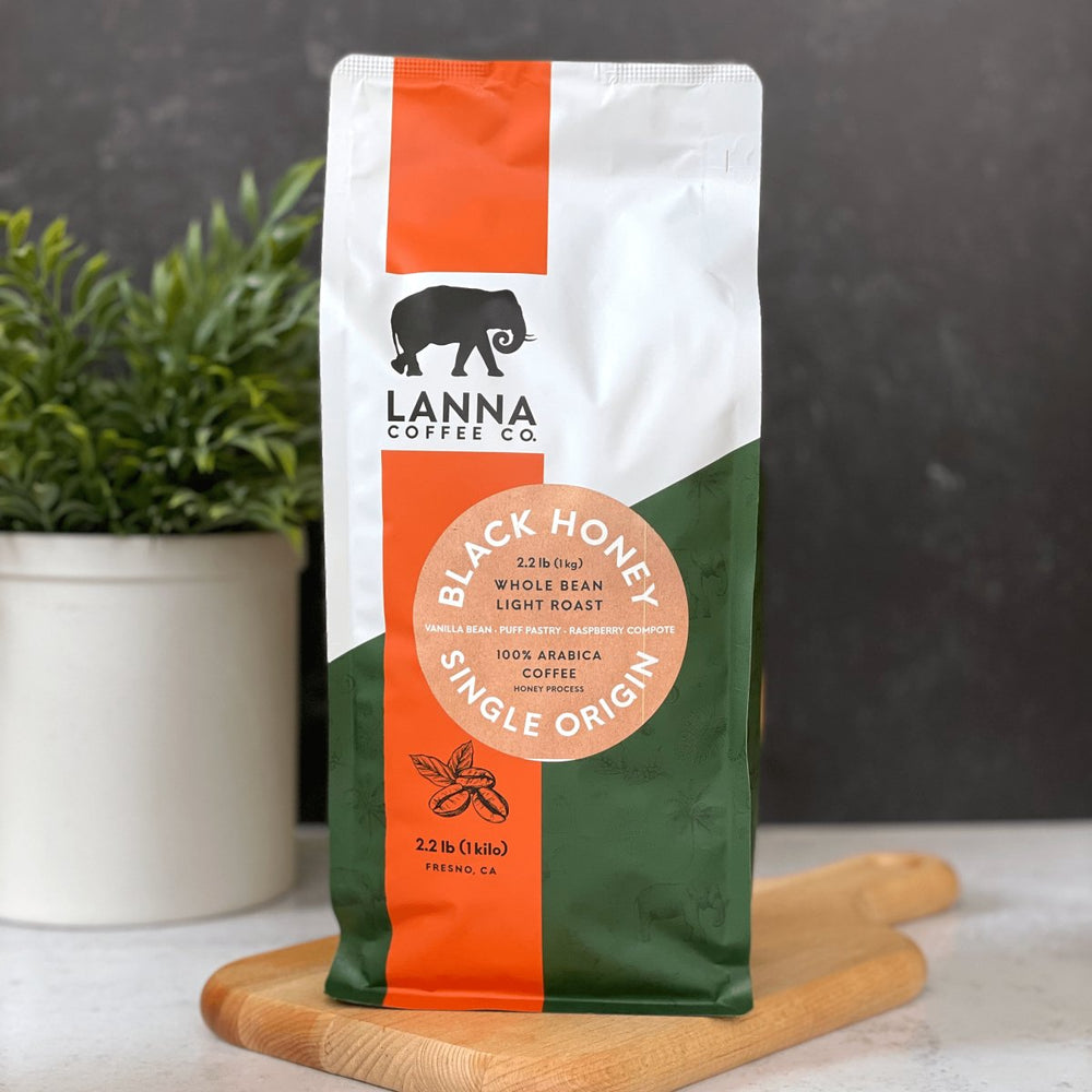 
                  
                    Black Honey - Lanna Coffee Co.Whole Bean2.2 lb
                  
                