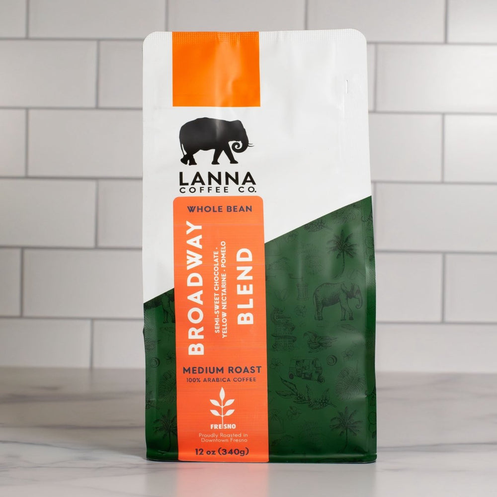 
                  
                    Broadway Blend - Lanna Coffee Co.12 ozWhole Bean
                  
                