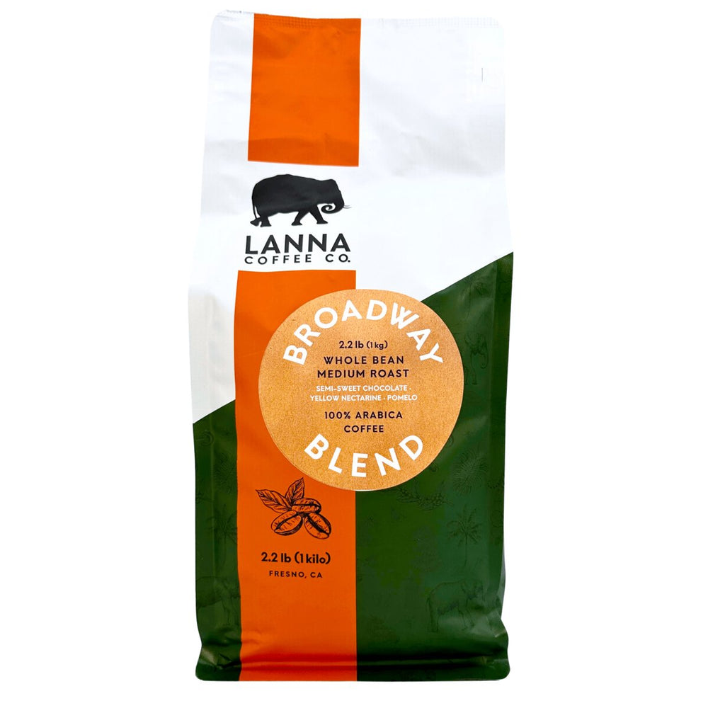 
                  
                    Broadway Blend - Lanna Coffee Co.2.2 lbWhole Bean
                  
                