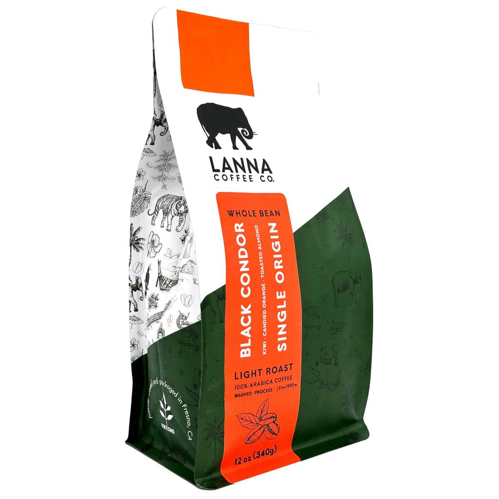 Colombia Black Condor - 12 oz - Whole Bean - Lanna Coffee Co.