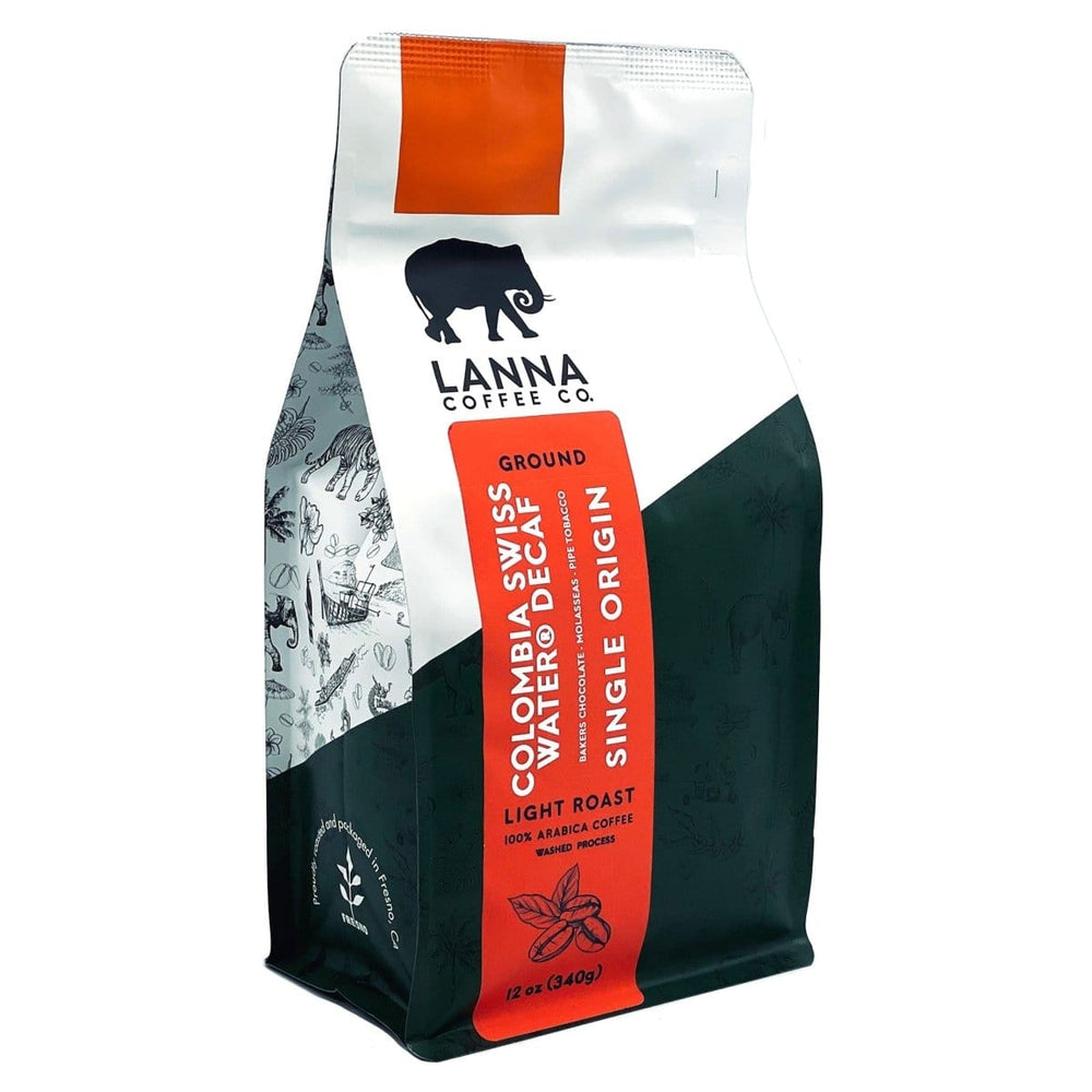 
                  
                    Colombia Swiss Water® Decaf - 12 oz - Ground - Lanna Coffee Co.
                  
                