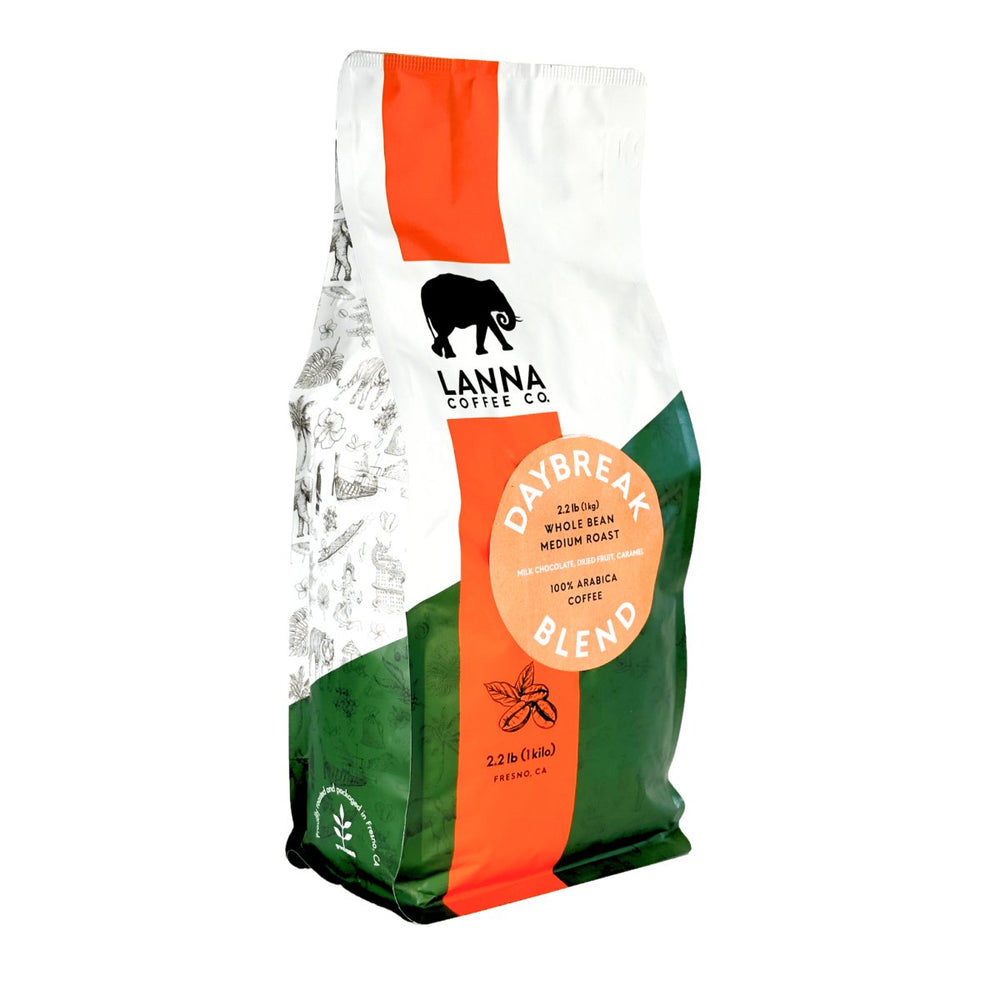 
                  
                    Daybreak Blend - Lanna Coffee Co.2.2 lbWhole Bean
                  
                