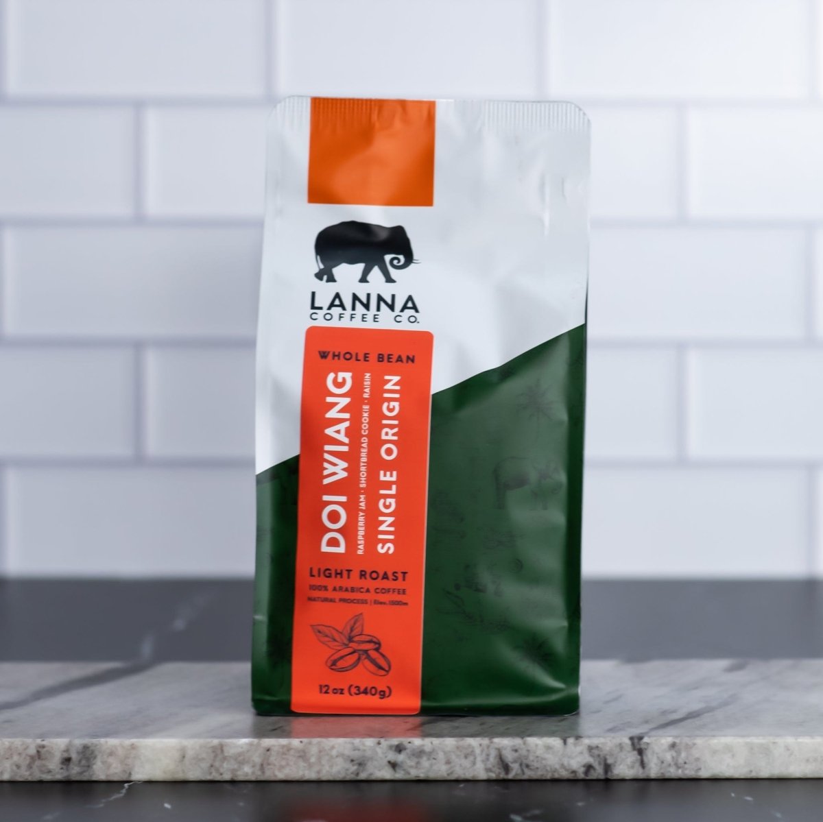 
                  
                    Doi Wiang Natural - Lanna Coffee Co.12 ozWhole Bean
                  
                