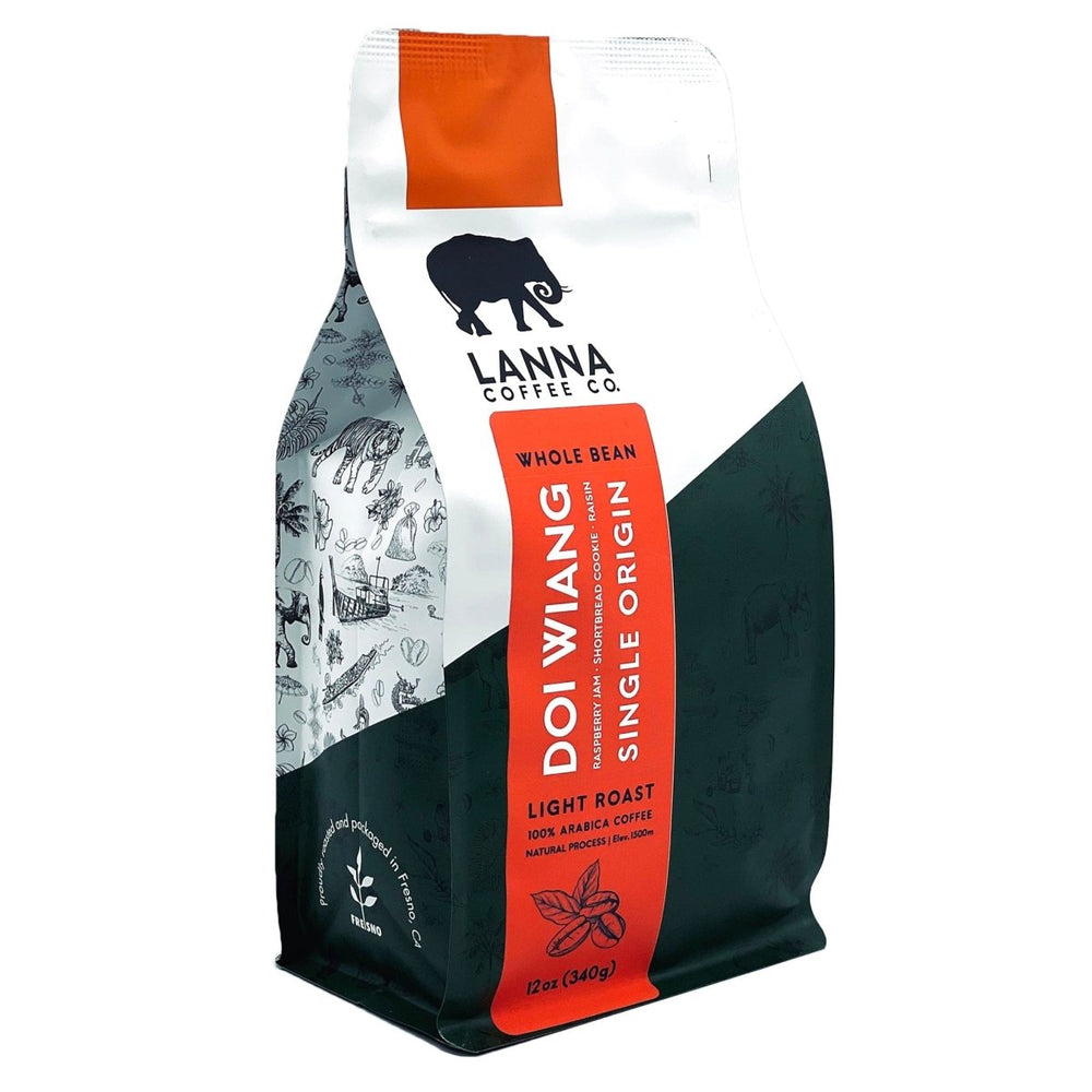Doi Wiang Natural - Lanna Coffee Co.12 ozWhole Bean