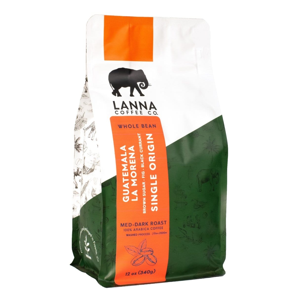 
                  
                    Guatemala La Morena Huehuetenango - Whole Bean - 12 oz - Lanna Coffee Co.
                  
                