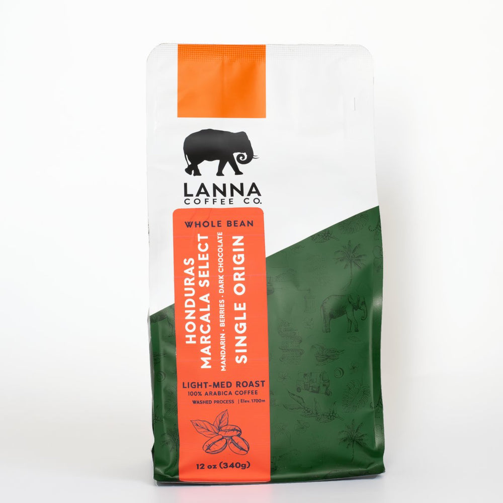 
                  
                    Honduras Marcala Select - Lanna Coffee Co.Whole Bean12 oz
                  
                