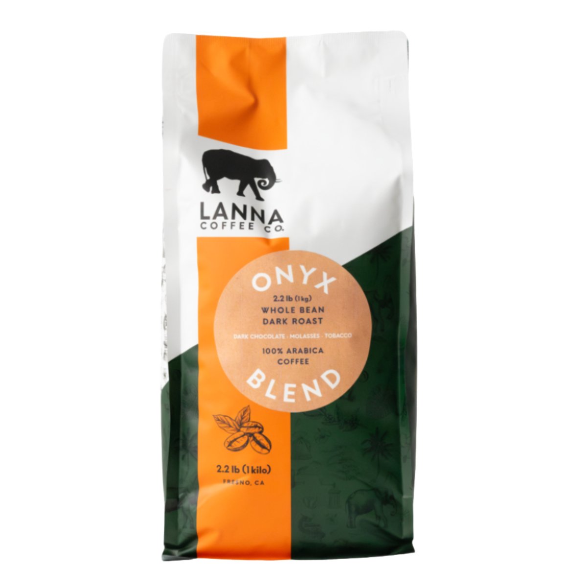 
                  
                    Onyx Blend - 2.2 lb - Whole Bean - Lanna Coffee Co.
                  
                