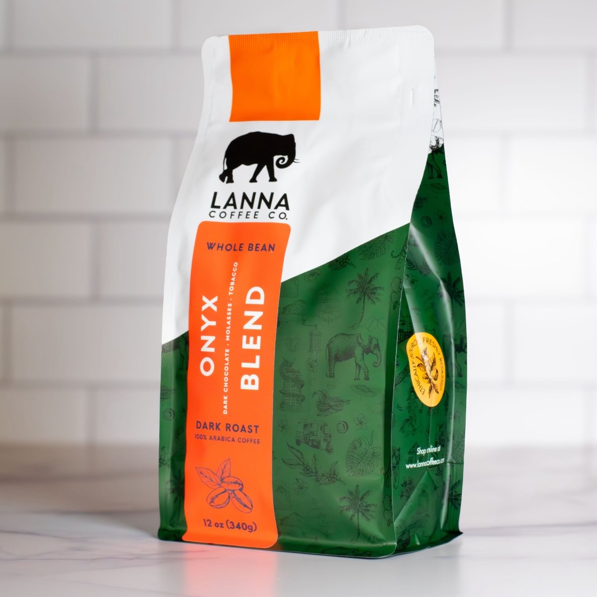 
                  
                    Onyx Blend - Lanna Coffee Co.12 ozWhole Bean
                  
                
