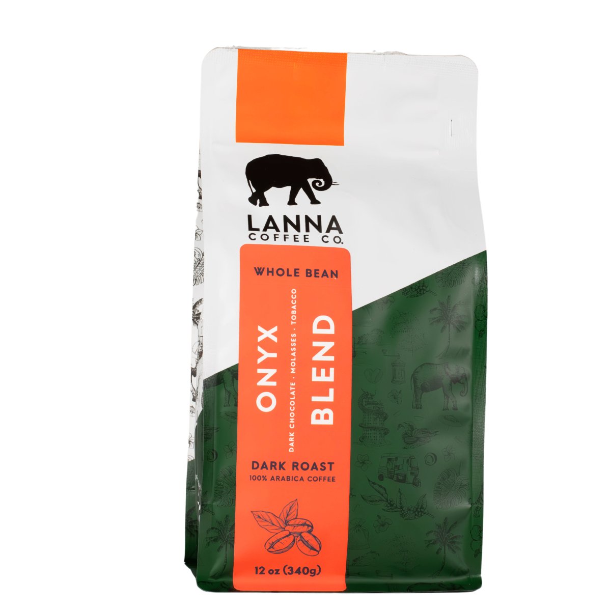 Onyx Blend - Lanna Coffee Co.12 ozWhole Bean