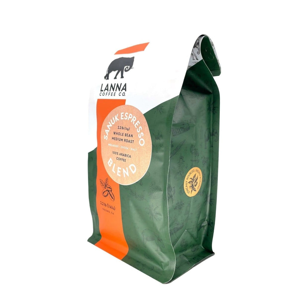 
                  
                    Sanuk Espresso - 12 oz - Whole Bean - Lanna Coffee Co.
                  
                